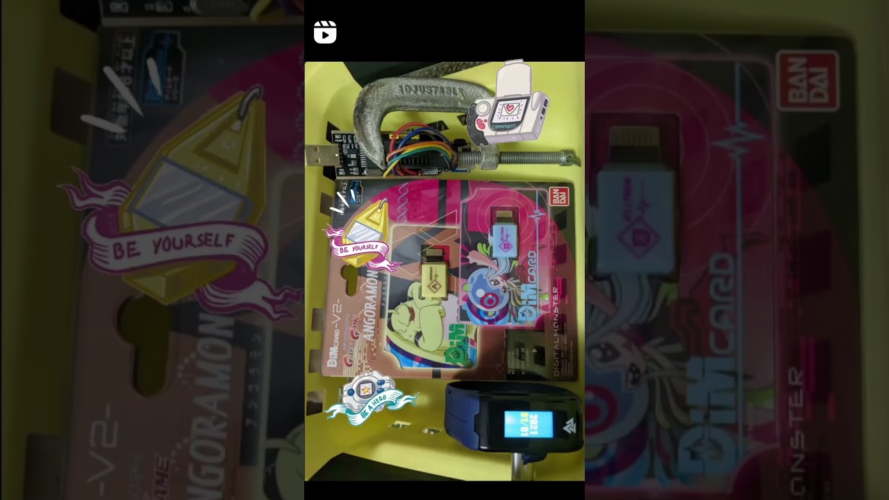 Digimon Vital Bracelet DIMcard tool