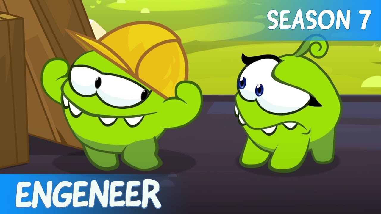 Инженер - Приключения Ам Няма: Работа мечты (Cut the Rope) - Мультики для детей