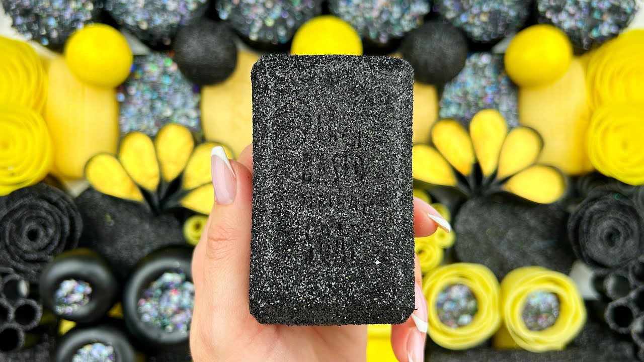 Clay cracking★ASMR SOAP★Cutting cubes★Soap boxes with foam&starch ★