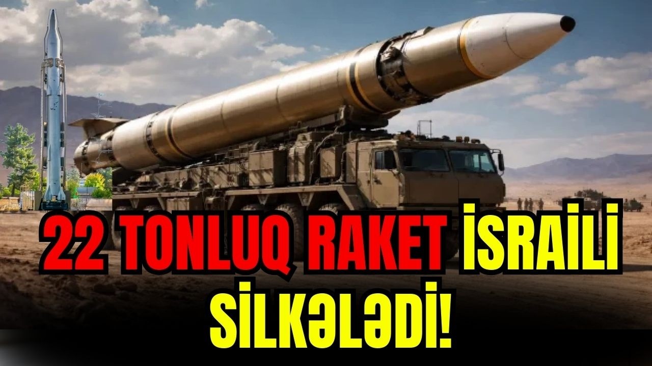 TƏCİLİ! Xameneinin təyyarəsini məhv edildi. İsrailə 22 tonluq RAKET ATILDI - CANLI YAYIM