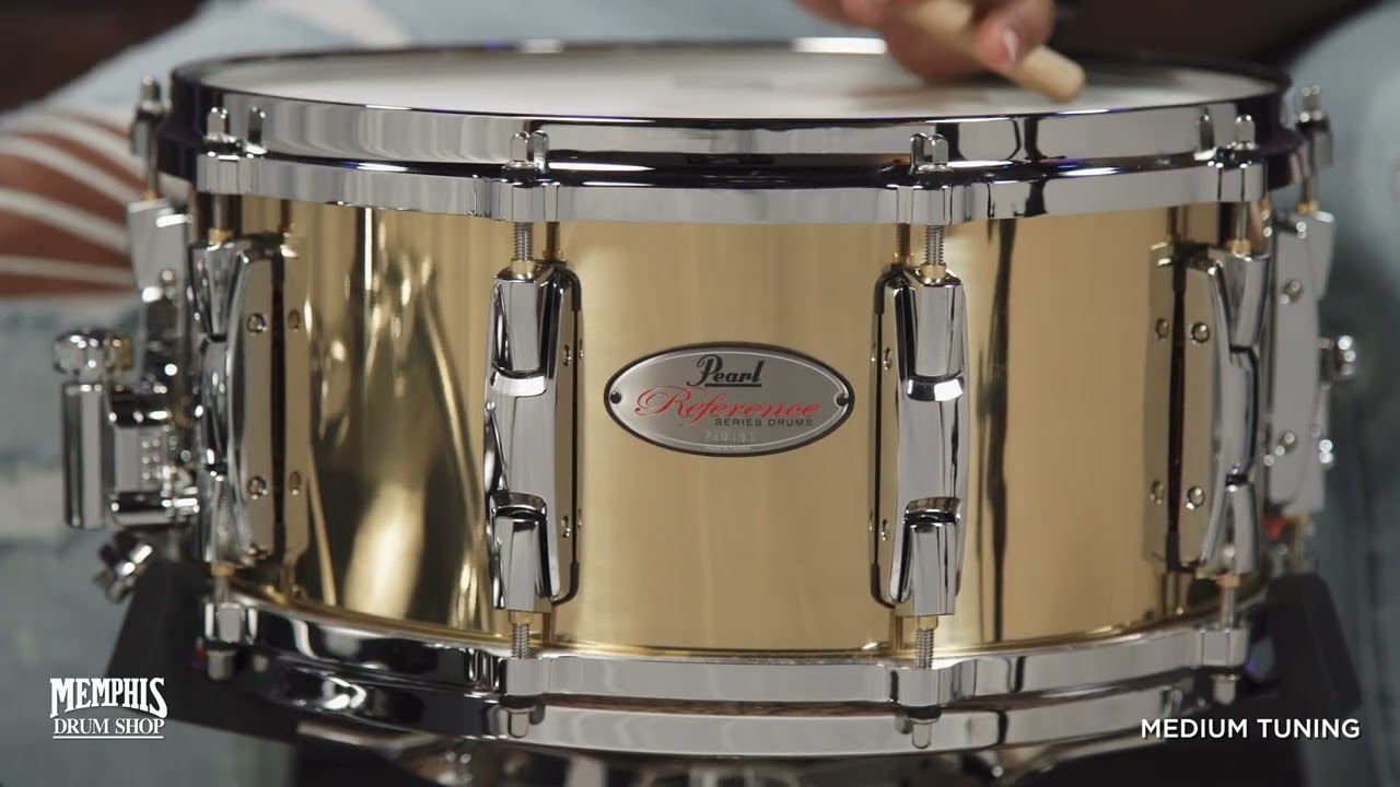 Pearl 14x6.5 Reference Brass Snare Drum (RFB-1465)