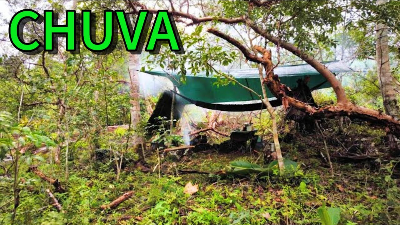 Acampamento Sob a Chuva: Uma Aventura na Natureza