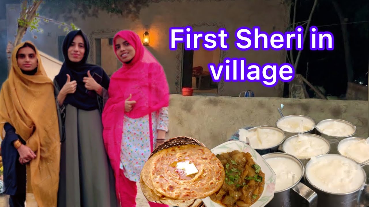 Village ki ￼Sheri routine || back to come home || washing day 