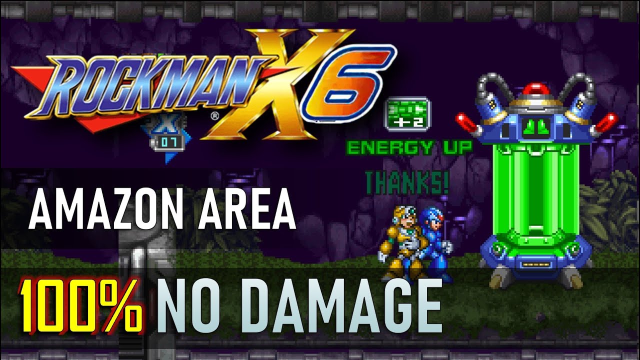 MegaMan X6 100% Walkthrough Part 7 (Commander Yammark) Amazon Area
