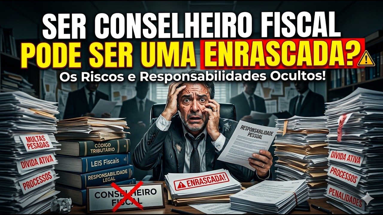 SE TORNAR CONSELHEIRO FISCAL PODE SER UMA ENRASCADA!