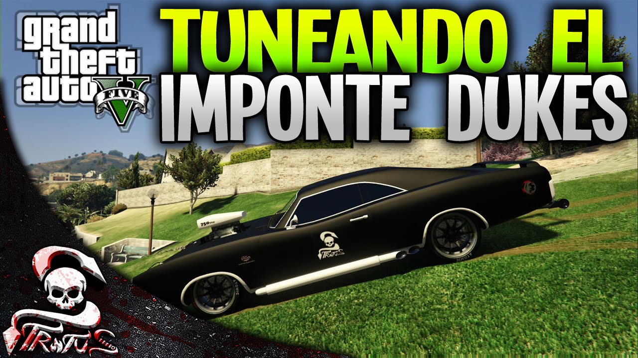 GTA 5 ONLINE PS4 | TUNEANDO EL IMPONTE DUKES - COCHE NUEVO GTA V PS4 | XxStratusXx