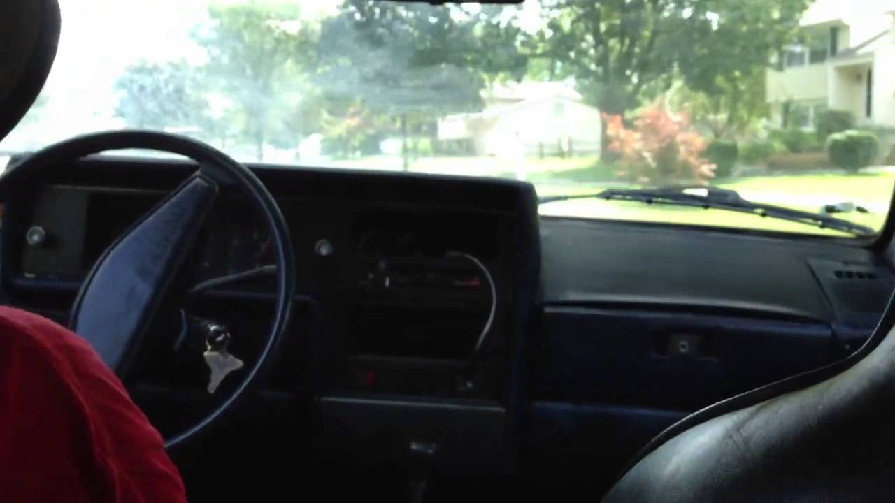 1982 VW Rabbit Diesel start and test drive