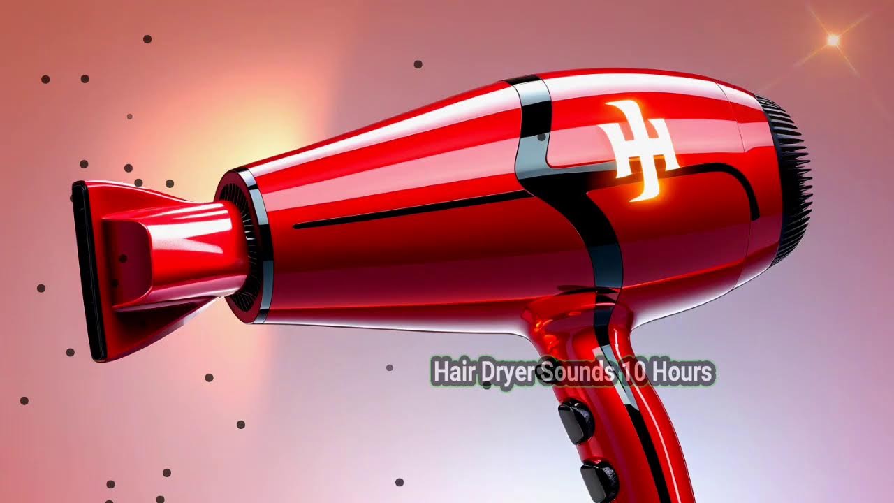 White Noise for Babies – Blow Dryer ASMR - Long Calm Night Sleep