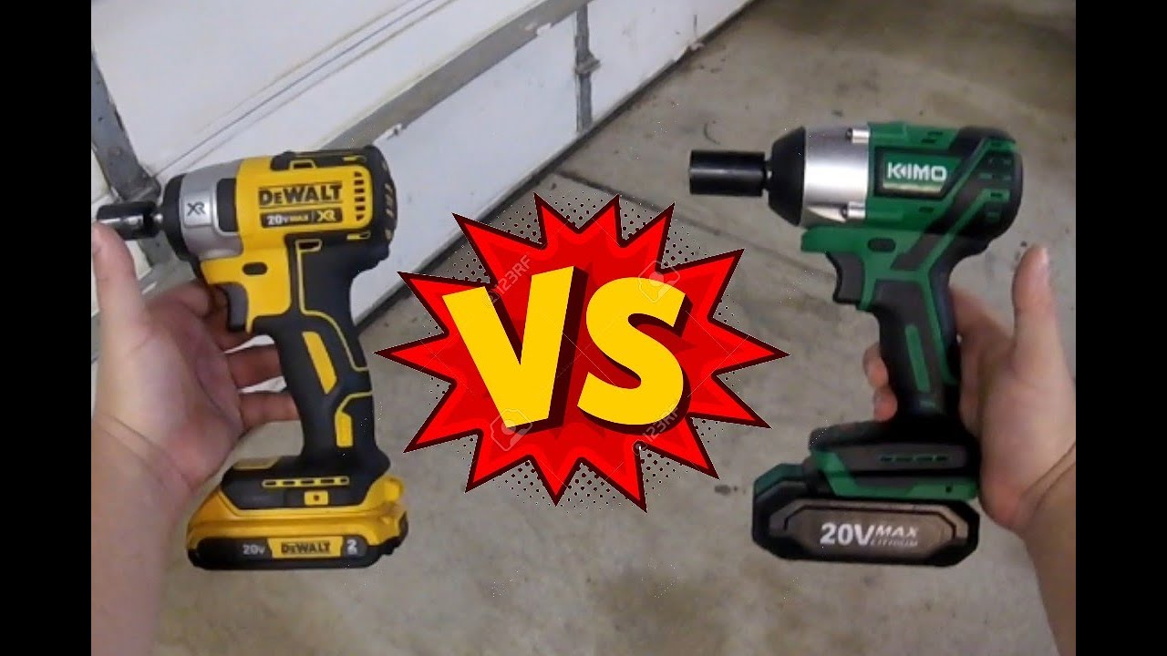 Kimo Impact Wrench Vs. DeWALT