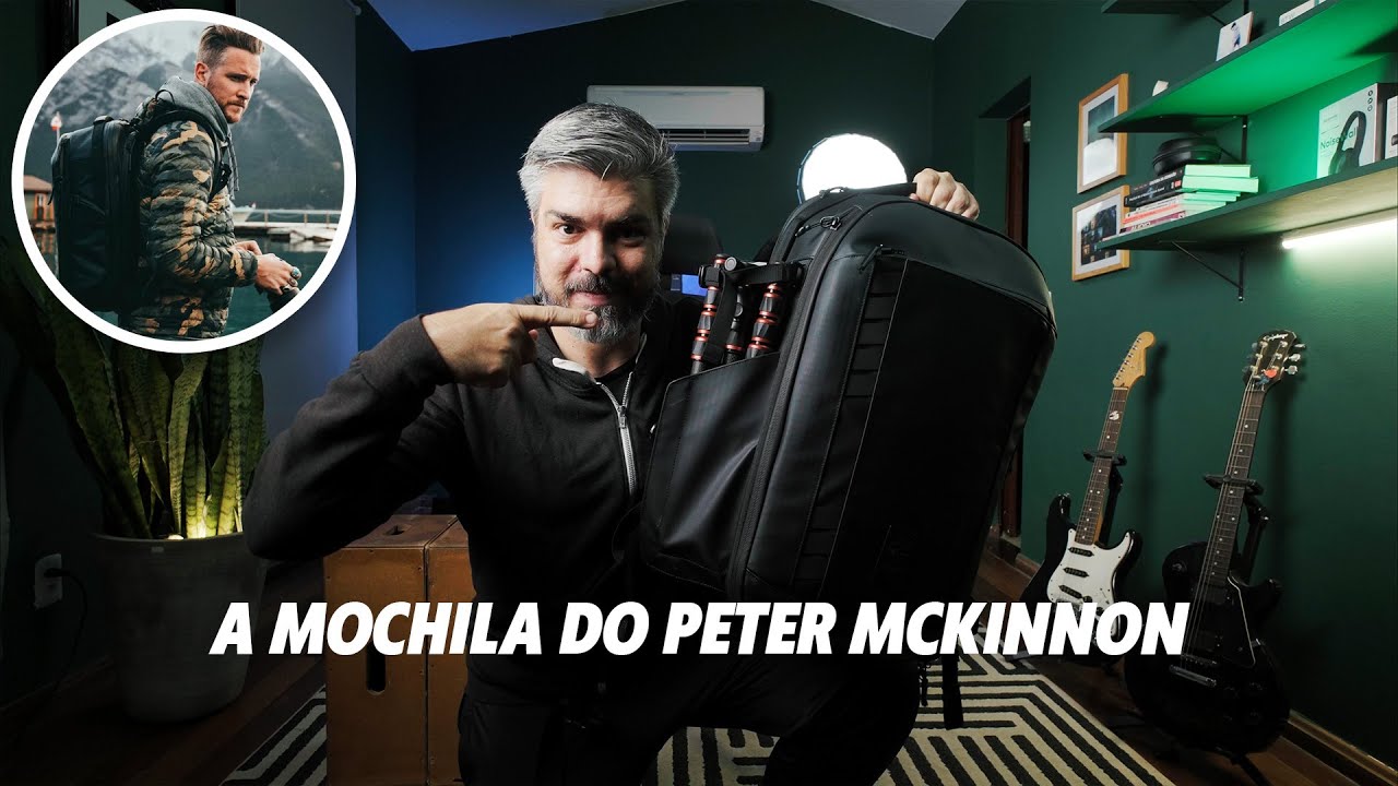 Comprei a MOCHILA do PETER MCKINNON - Vale a pena mesmo?!