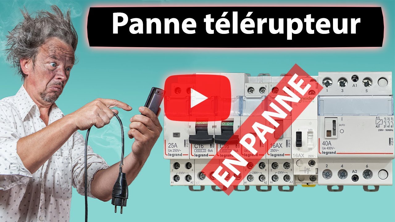 COMMENT TROUVER UNE PANNE ÉLECTRIQUE SUR UN TÉLÉRUPTEUR ?