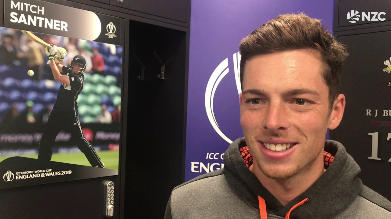 Cricket World Cup 2019 - Mitchell Santner holds his nerve against Bangladesh