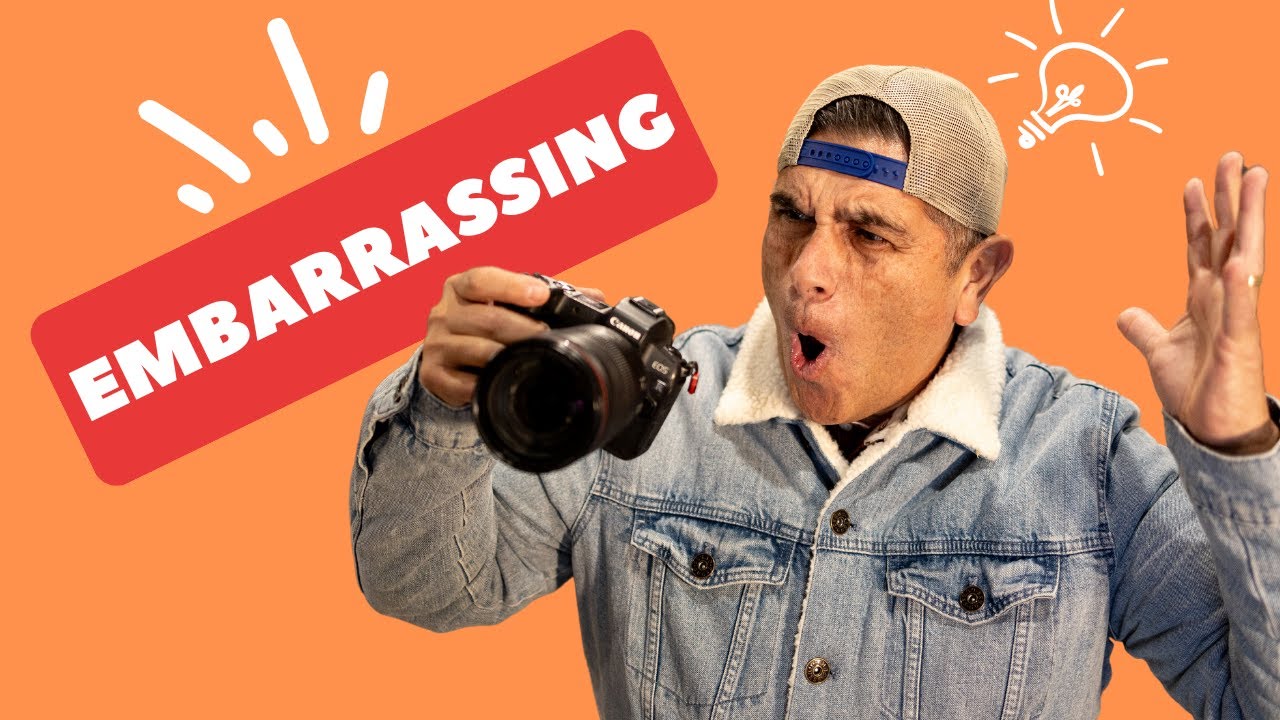 Embarrassing Canon Camera Moment!