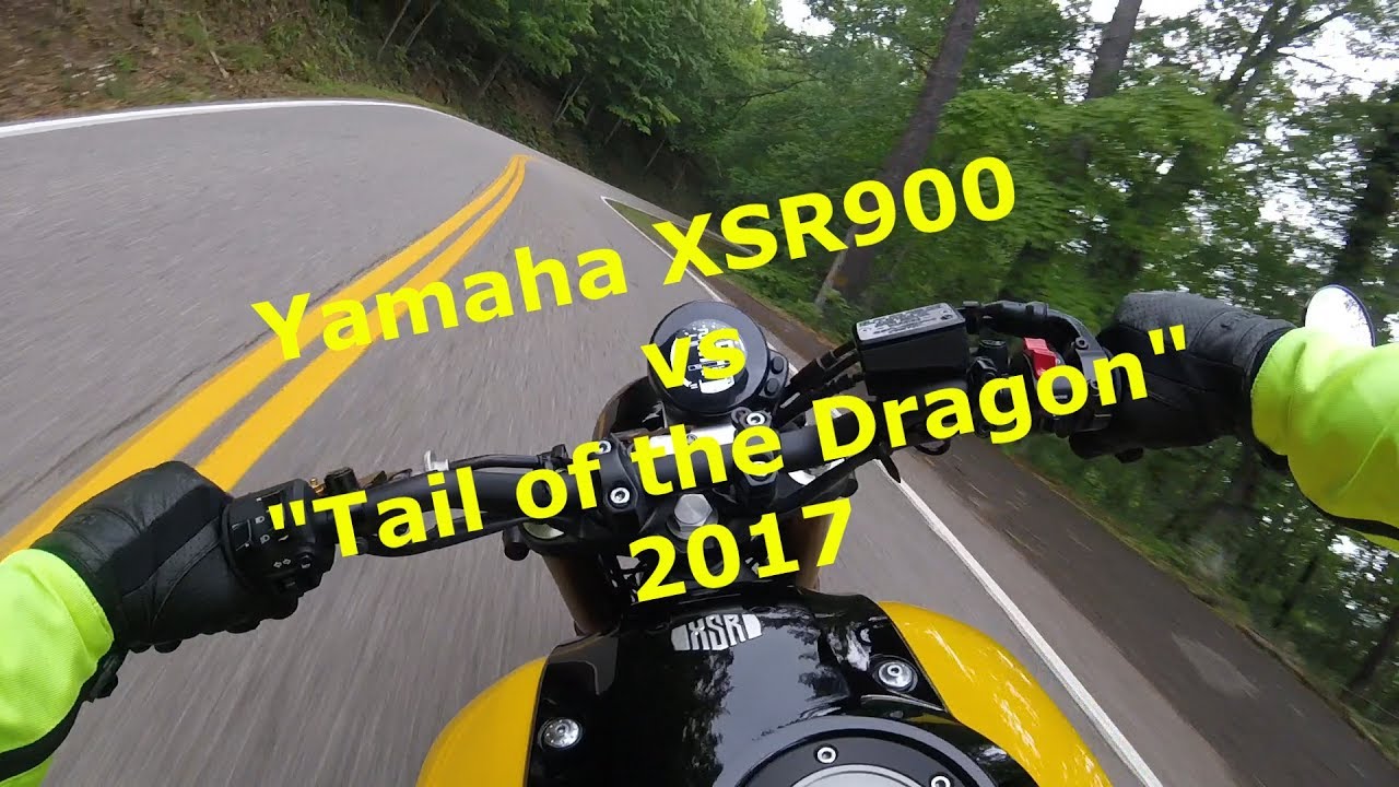 Yamaha XSR900  vs Tail of the Dragon