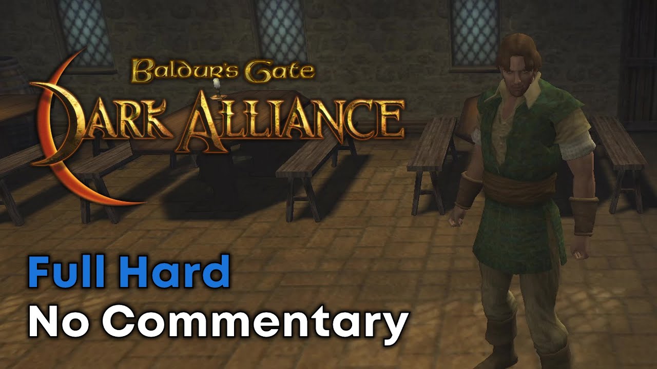 Baldurs Gate: Dark Alliance [Human Full Hard Playthrough]