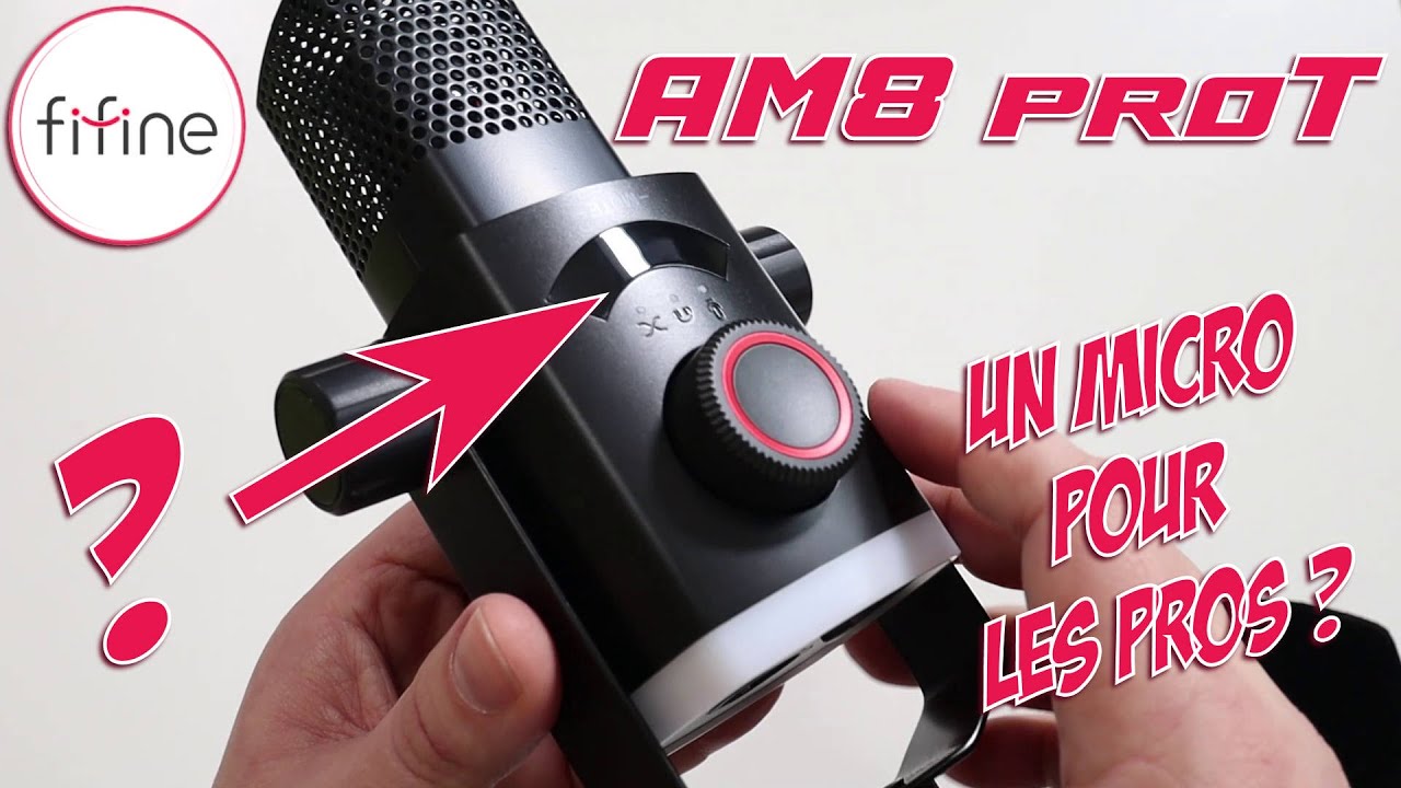 Fifine AM8 ProT : LE micro ultime pour les streamers pas riches ?