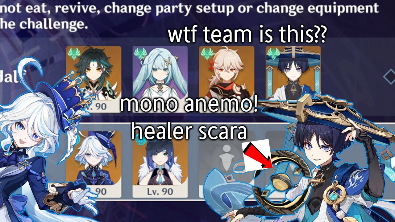 [4.2] The WACKIEST Mono Anemo - C6 Furina Yelan Duo