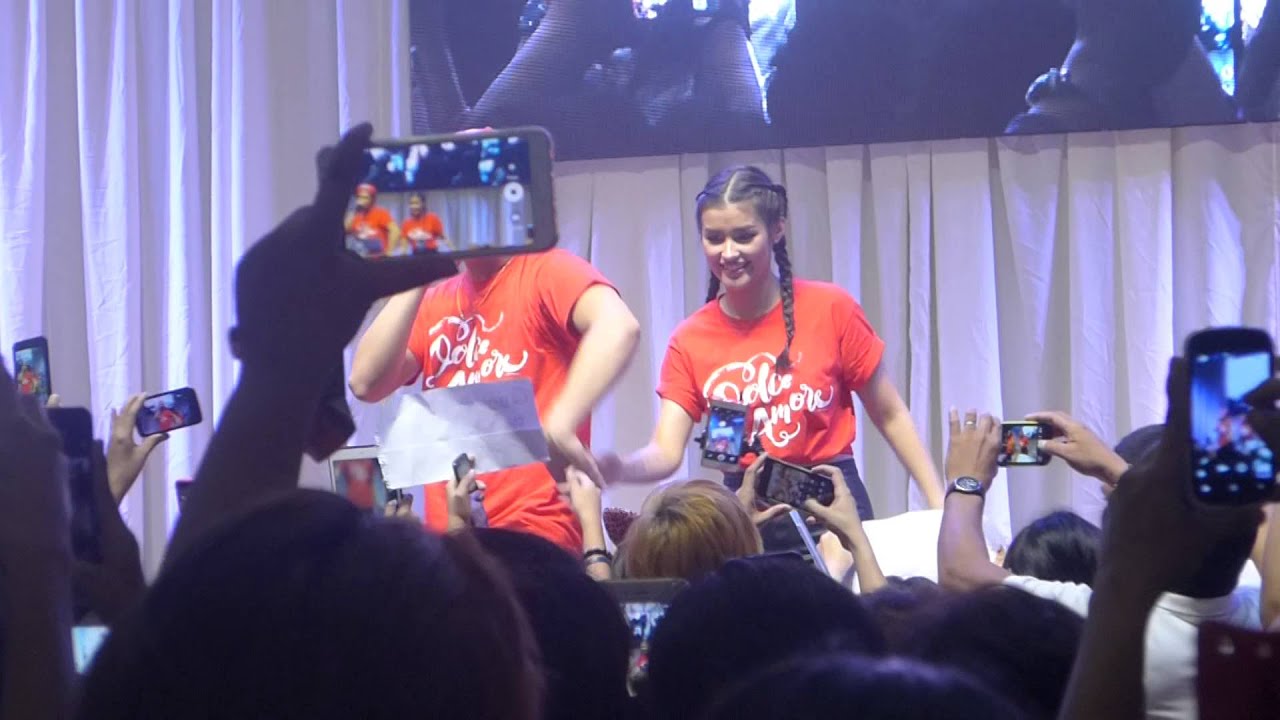 LizQuen Sang WAY BACK INTO LOVE in Dolce Amore Grand Fans Date - Market Market