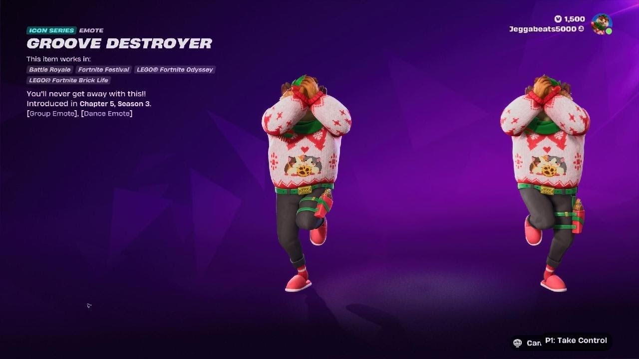 Fortnite Emotes whith cheeks