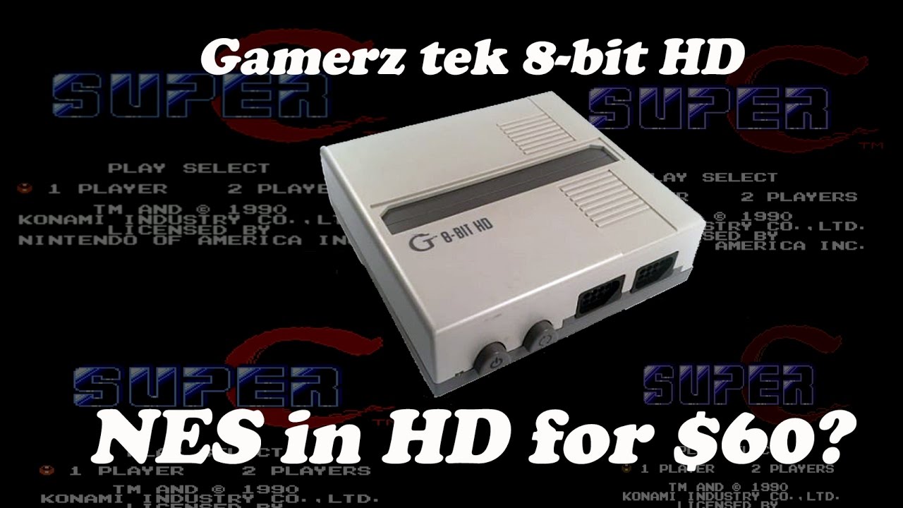 Gamerz tek 8-bit HD - $60 NES HD Clone