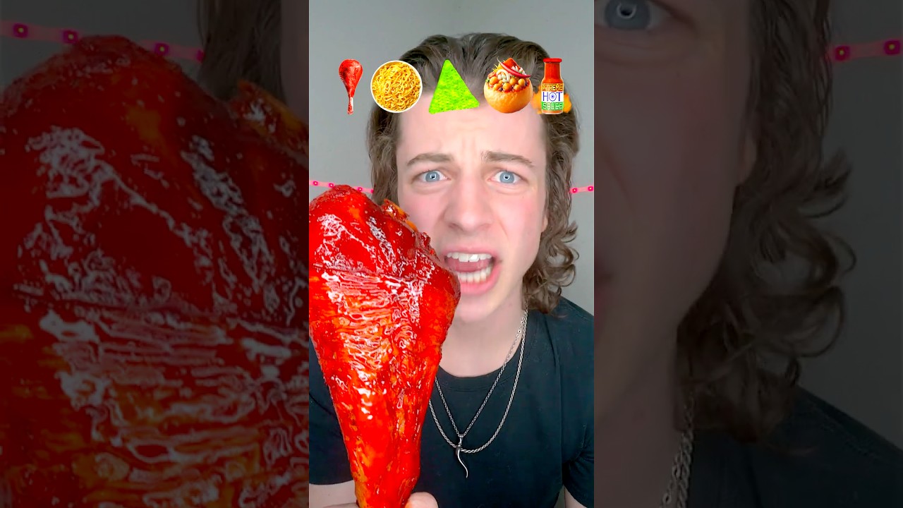 Острая индийская еда ASMR!? 🇮🇳🥵