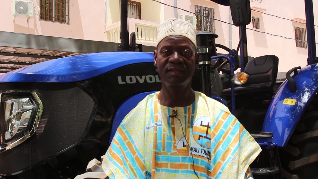 L'IPR/IFRA DE KATIBOUGOU  DOTÉ D'UN TRACTEUR FLAMBANT NEUF