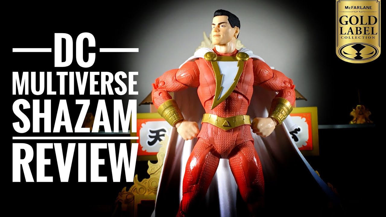 *NEW* McFarlane Toys DC Multiverse Shazam (Gold Label) Review