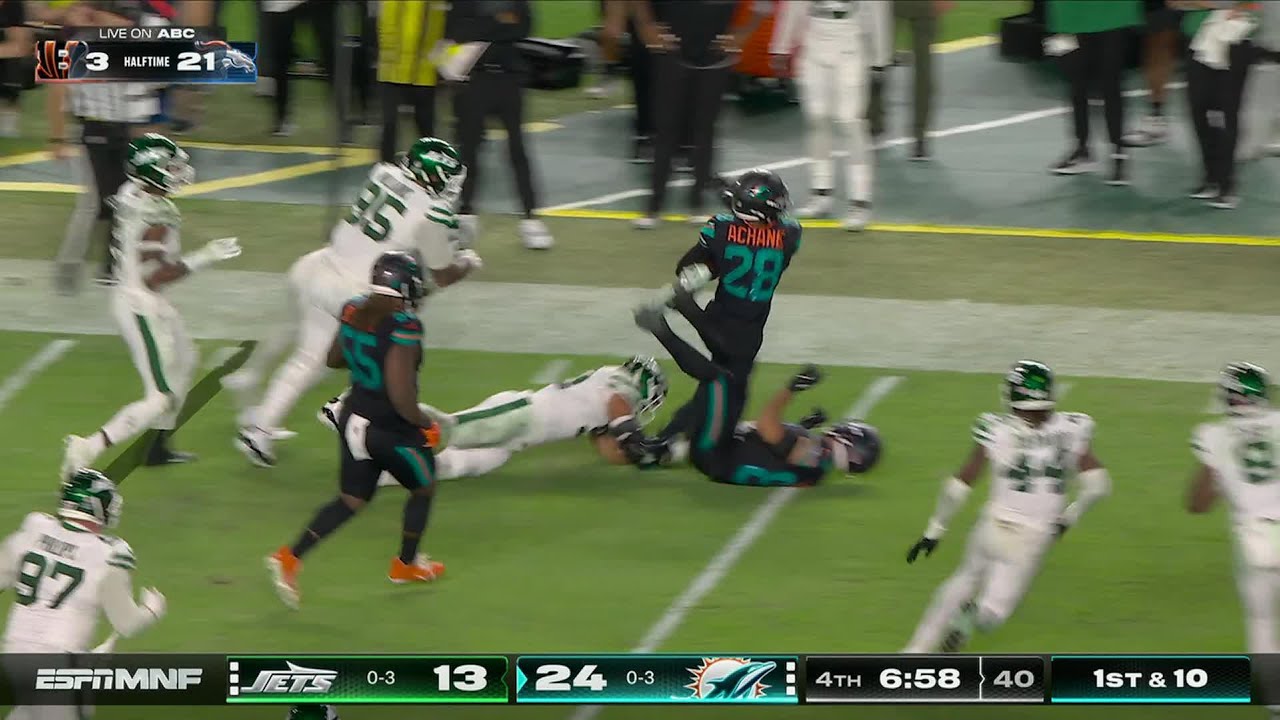Top plays from Week 4 win over New York Jets on Monday Night Football | Miami Dolphins