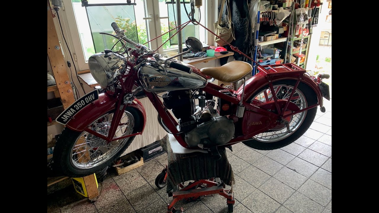 JAWA 350 OHV r.1938 c.:84484 - zlá renovácia ČASŤ/PART: 2