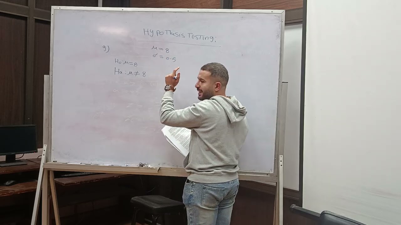 Advanced probability and statistics section 7