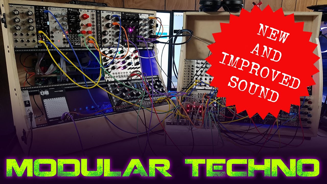 Rek-TeK_0N3  //  Modular Techno //  -  Now recording into Pro Tools for better sound!