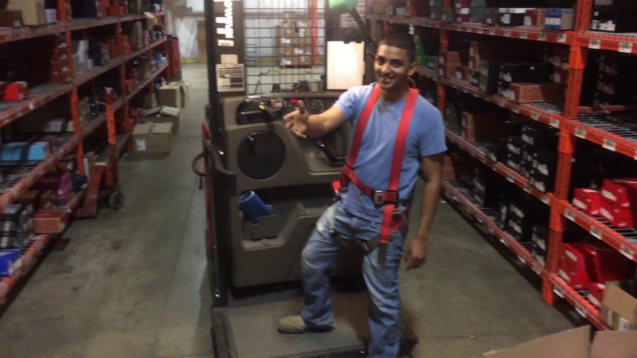 UN-OFFICIAL Forklift training video - Order Picker