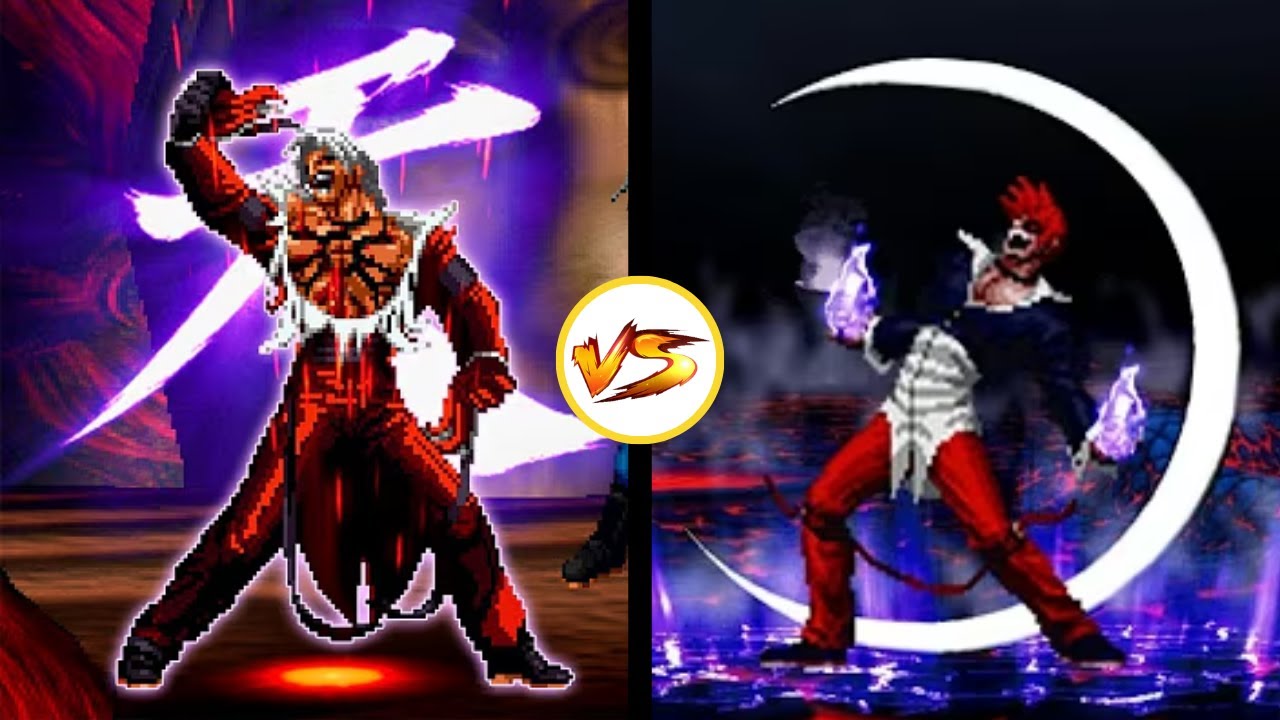 [KOF MUGEN] Бой Бога Ругала против Ороти Иори