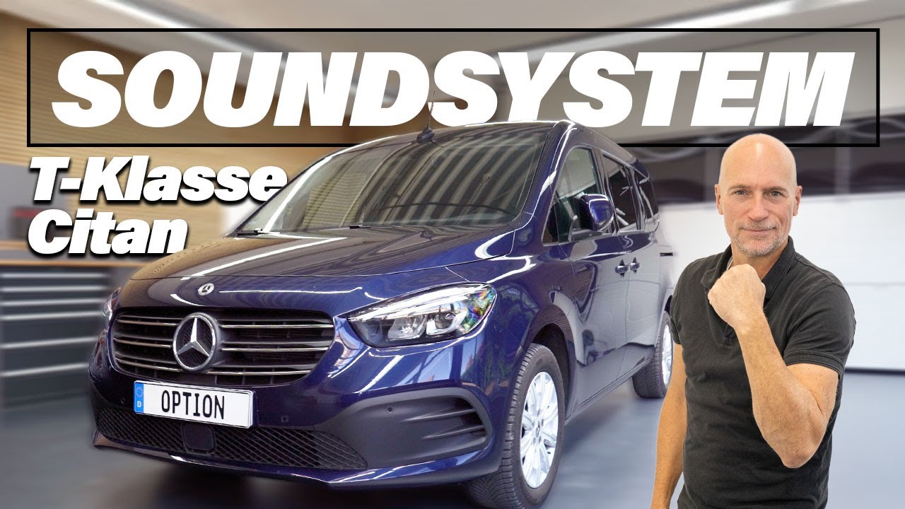 Plug & Play Sound-Upgrade für Mercedes Citan/T-Klasse – DSP-Endstufe & unsichtbare Subwoofer