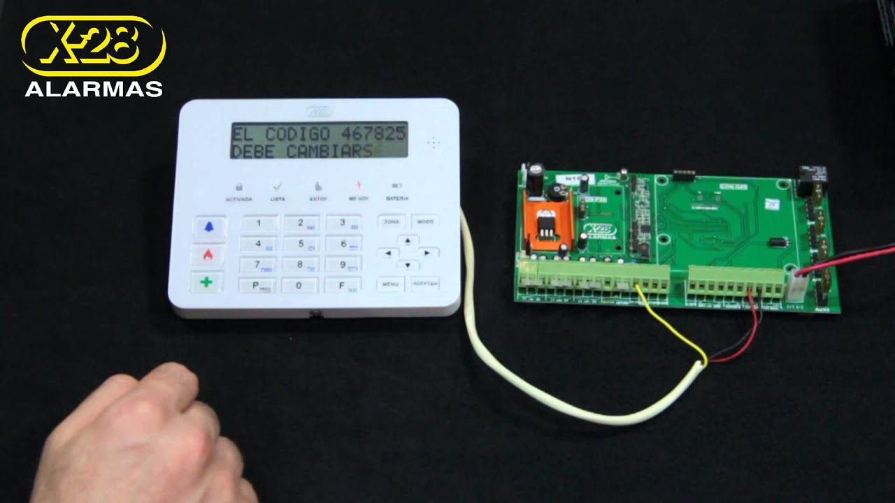Programación de los códigos propietario e instalador, y usuarios - X-28 ALARMAS