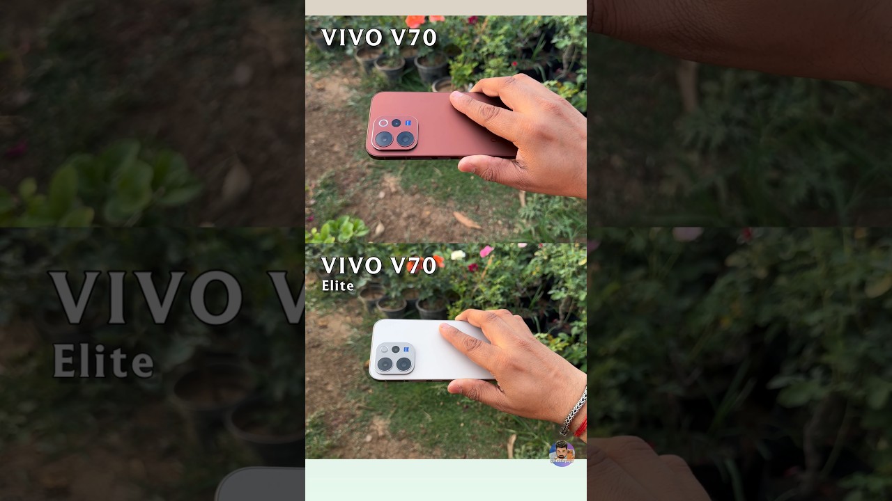 Vivo V70 Vs Vivo V70 Elite 10x Zoom Comparison #mobilepapa #shorts