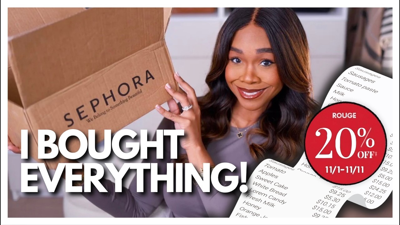 MASSIVE Sephora Sale Haul: I Bought EVERYTHING on my $1,300 Wishlist!