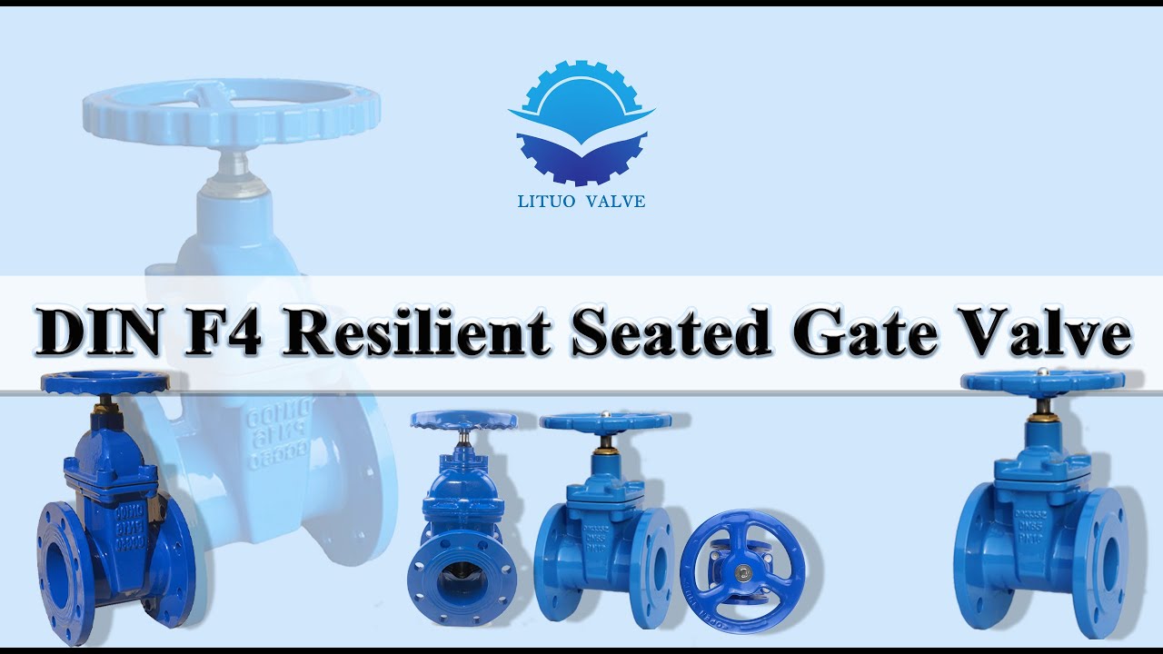 (LITUO) DIN F4 Resilient Seated Gate Valve