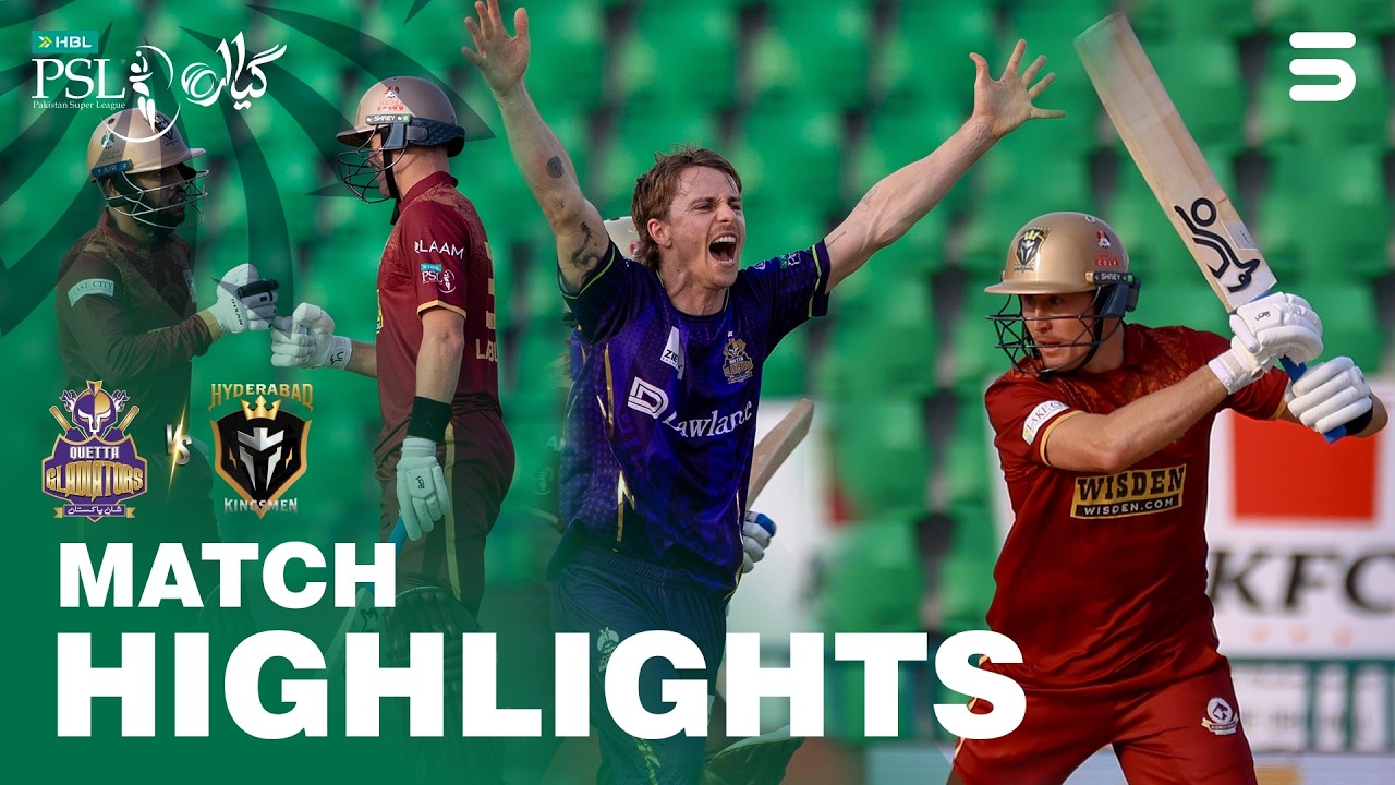 Quetta Gladiators Vs Hyderabad Kingsmen | Match 5 Highlights | HBL PSL 11 | MZB1T