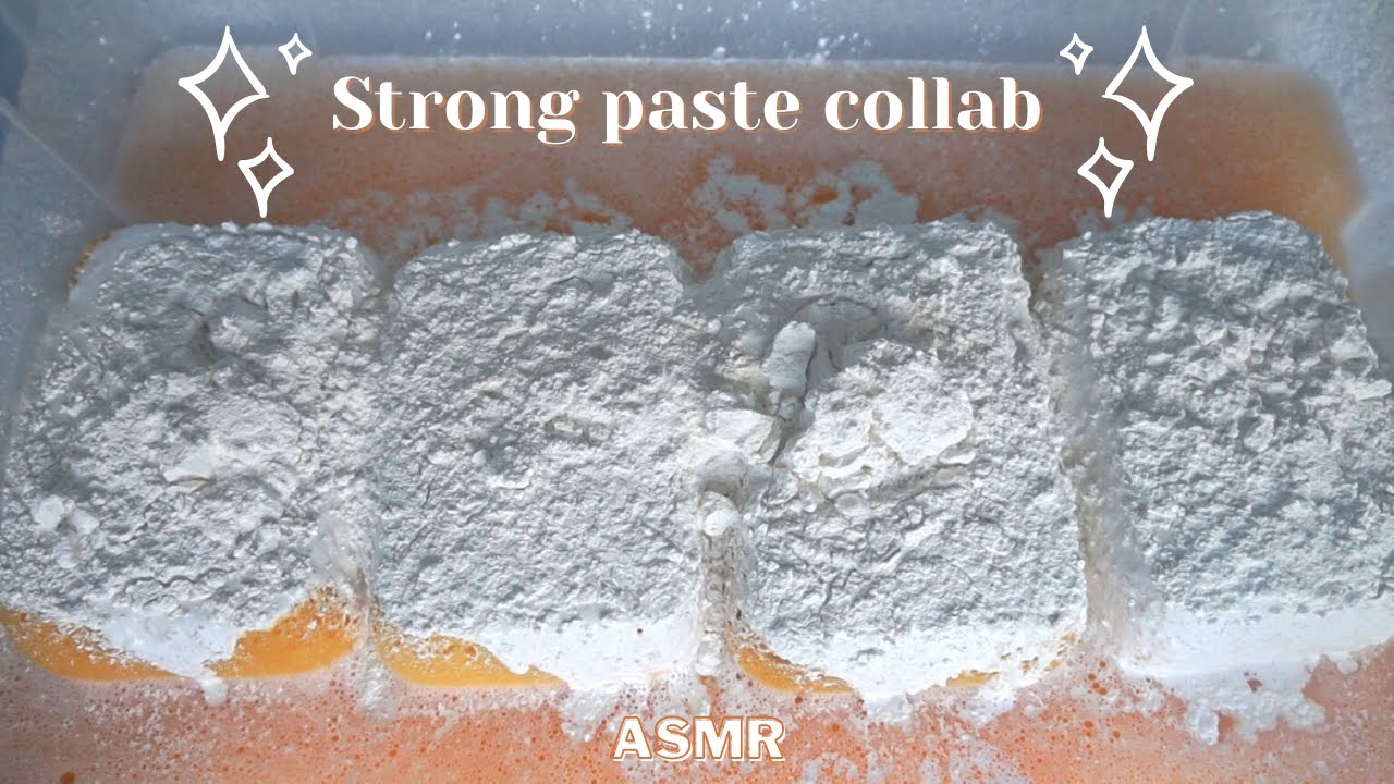 ASMR SUDS GALORE! 🤍✨ strong bleach paste + rinses✨🤍