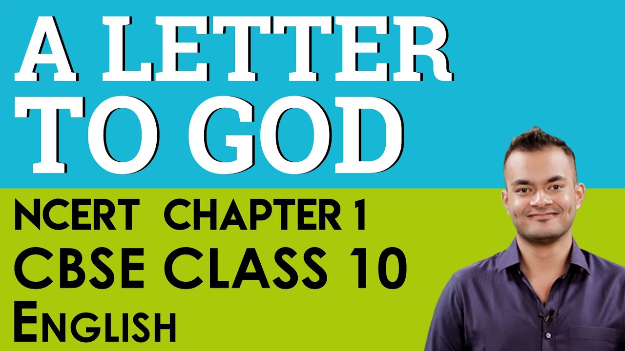 Chapter 1 A Letter to God English  First Flight  CBSE  NCERT  Class 10