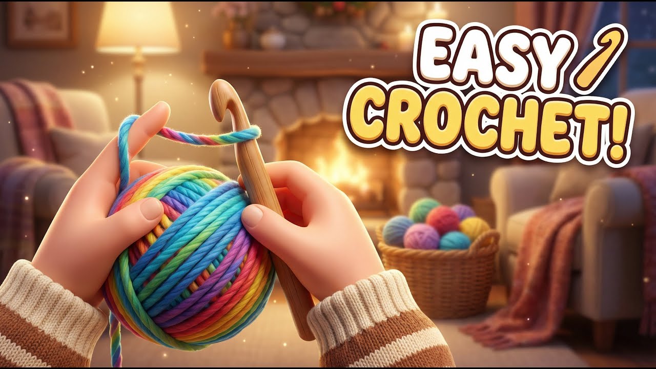 Easiest Crochet Slippers for Beginners (In 45 min!) | 2025 Pattern