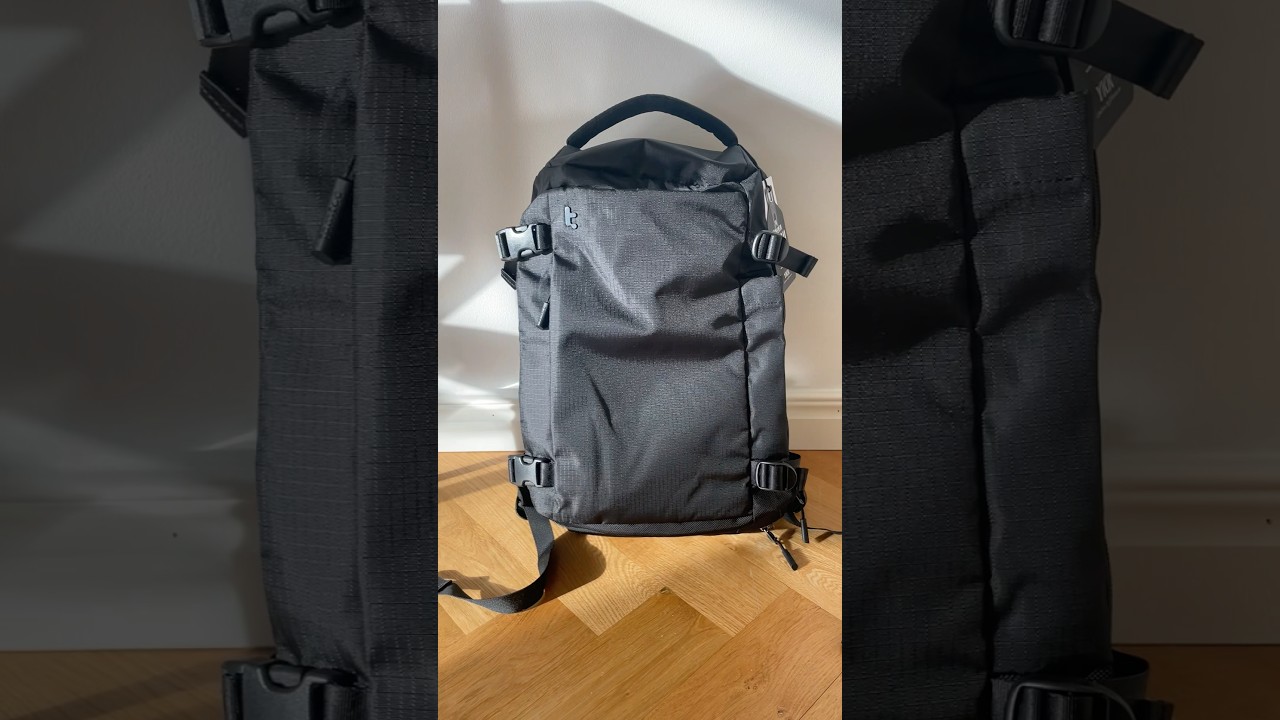 Unboxing the Tomtoc Navigator T66 28L backpack 🤩 #shorts #travelbackpack #carryonbag #tomtoc