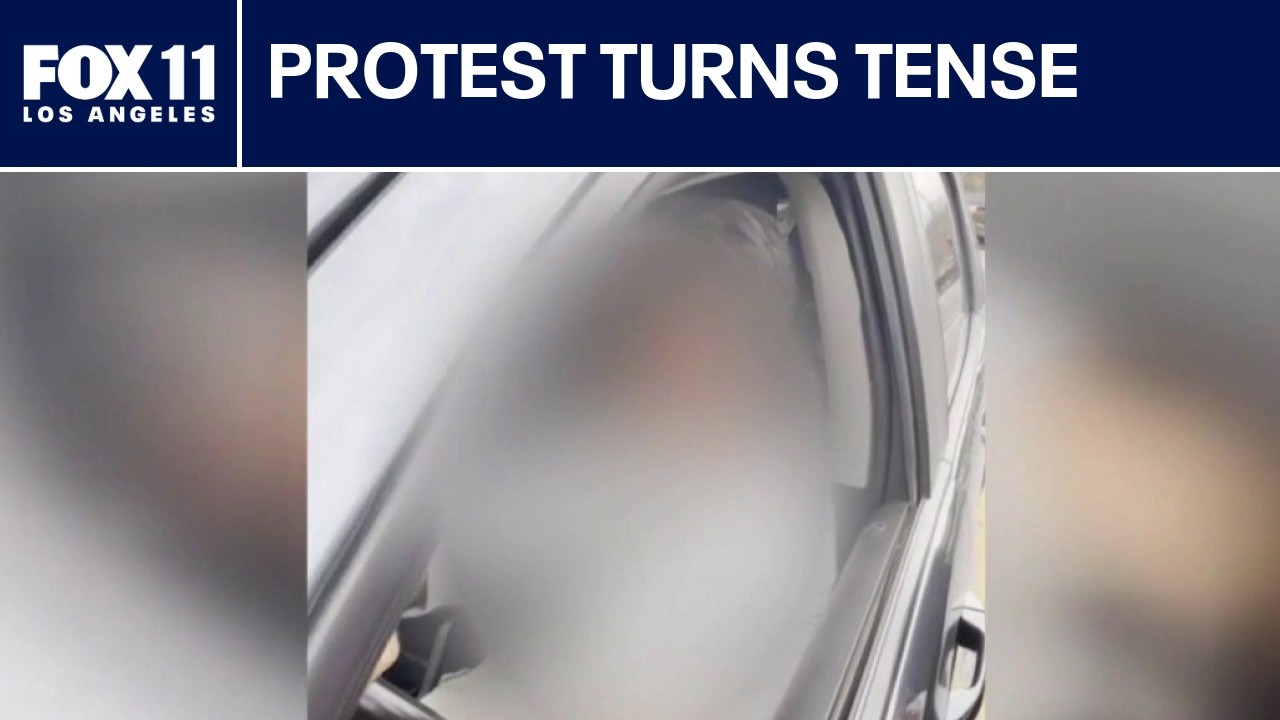 Man allegedly threatens kids during anti-ICE protest