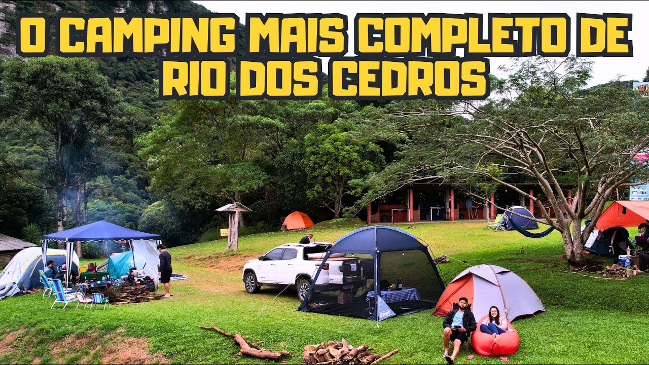 ACAMPAMOS NA FAZENDA VENTANIA CAMPING | RIO DOS CEDROS - SC | RAPEL COM A INSPIRE-SE MONTANHISMO |
