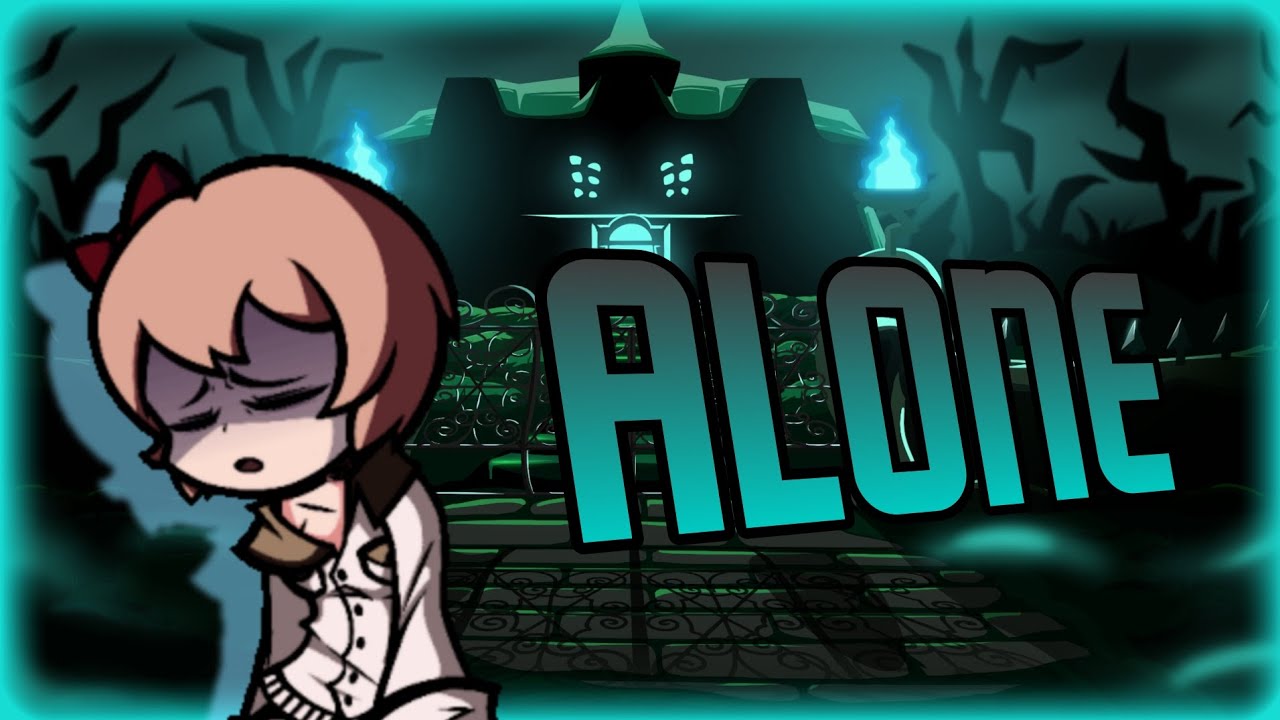 🎤🎶ALONE V2 BUT SAYORI AND MONIKA SING IT!!! (+FLM)| MARIO MADNESS V2🎤🎶
