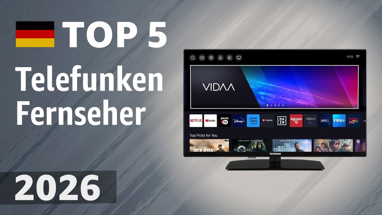 Telefunken-Fernseher 2026: Die besten 5 Angebote