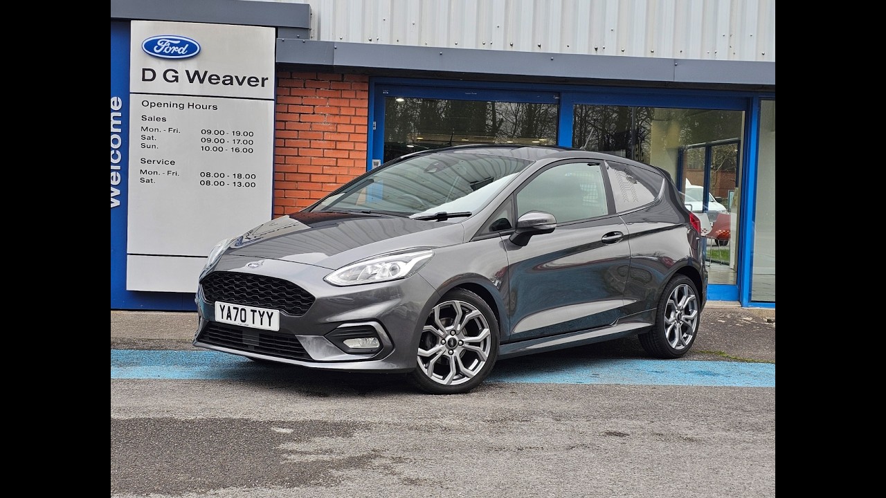 Walk around video of our Fiesta Sport Van in Magnetic