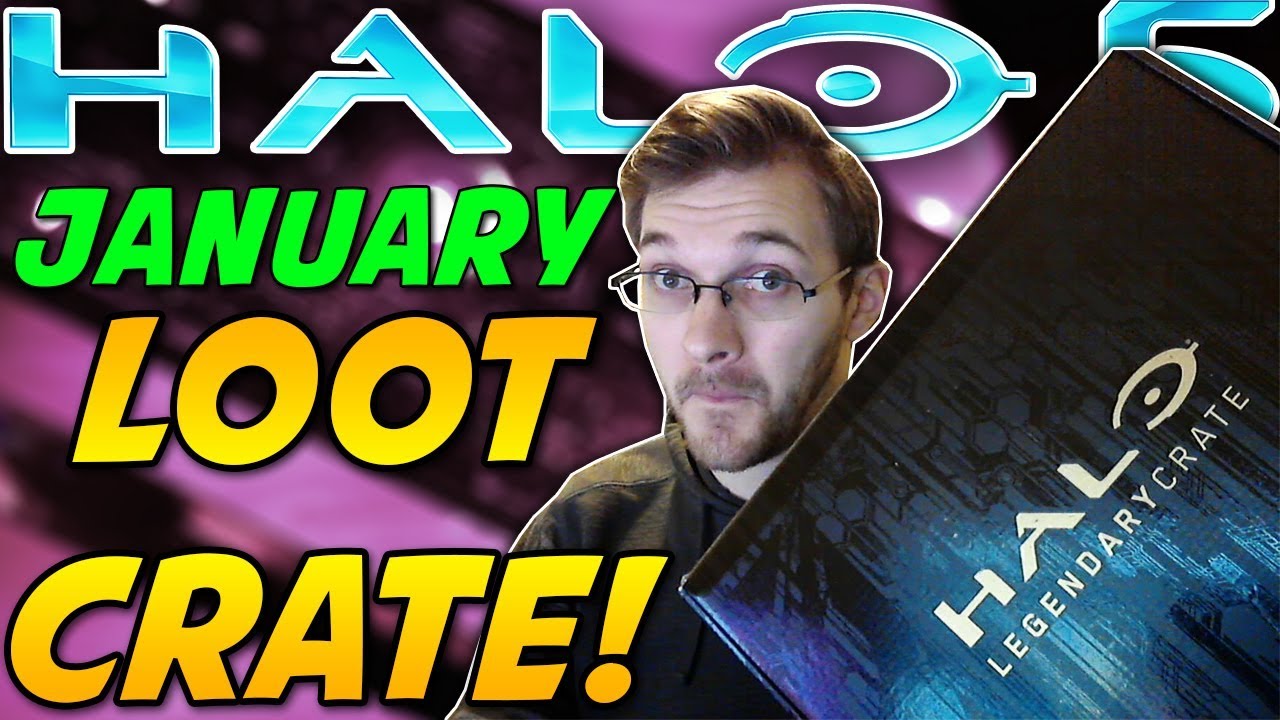 Halo Legendary Loot Crate Opening! The Great Journey Loot Box! Halo 3 Themed Crate Unboxing!