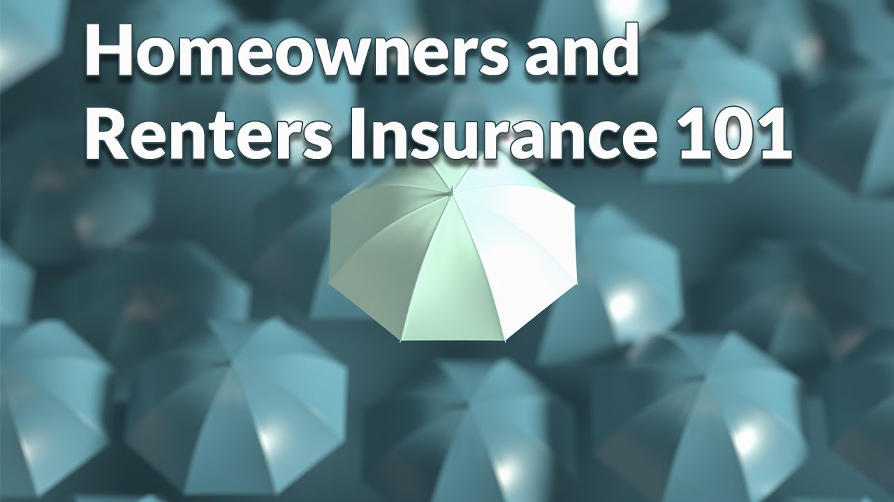 Insurance Basics: Homeowners/Renters Insurance